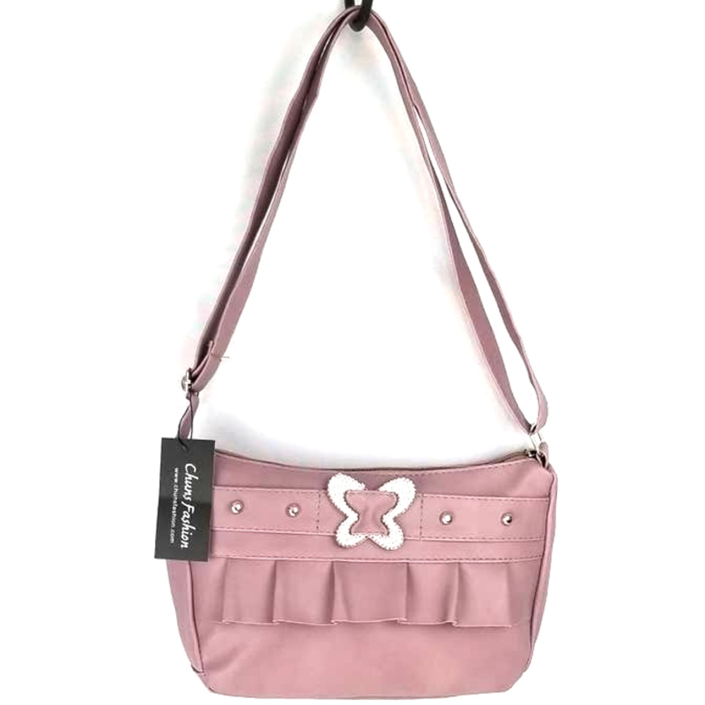 Mauve Pink Fashion Purse Hand Bag for Travel/Daily Use